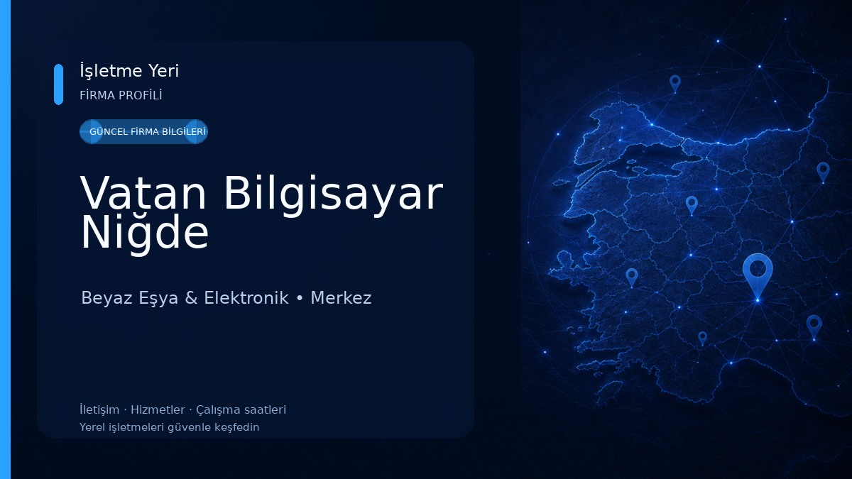 Vatan Bilgisayar Niğde