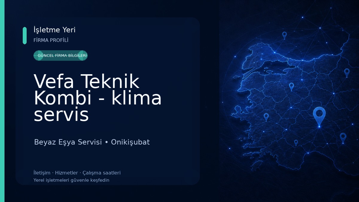 Vefa Teknik Kombi - klima servis
