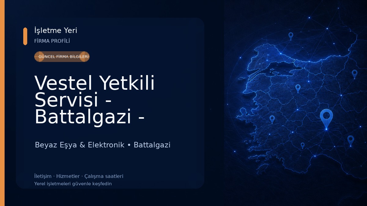 Vestel Yetkili Servisi - Battalgazi - Atom Soğutma