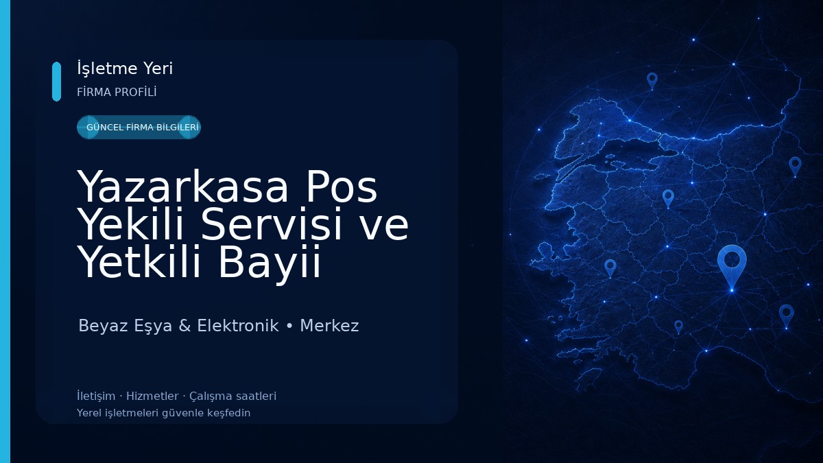 Yazarkasa Pos Yekili Servisi ve Yetkili Bayii Hugin - Paygo - inPos YÜKERİ ELEKTRONİK NEVSEHİR