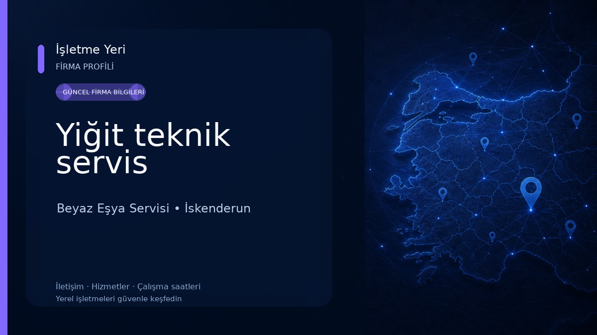 Yiğit teknik servis 