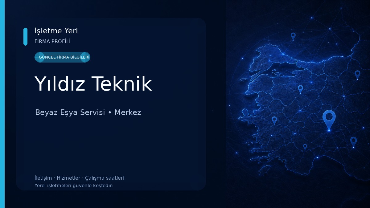 Yıldız Teknik Beyaz Eşya Servisi