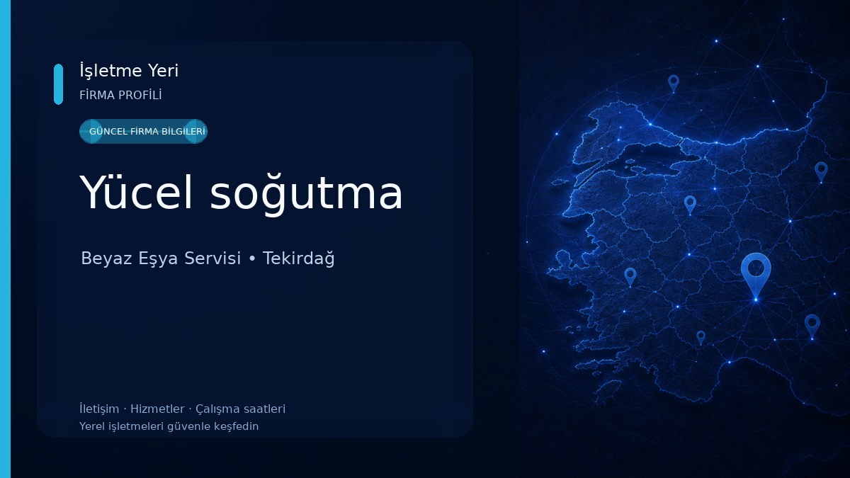 Yücel soğutma Beyaz Eşya Servisi