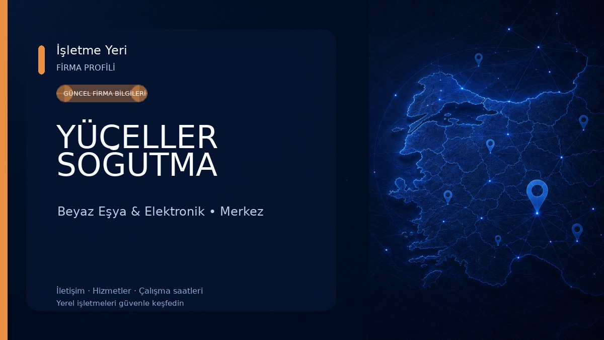 YÜCELLER SOĞUTMA Beyaz Eşya & Elektronik