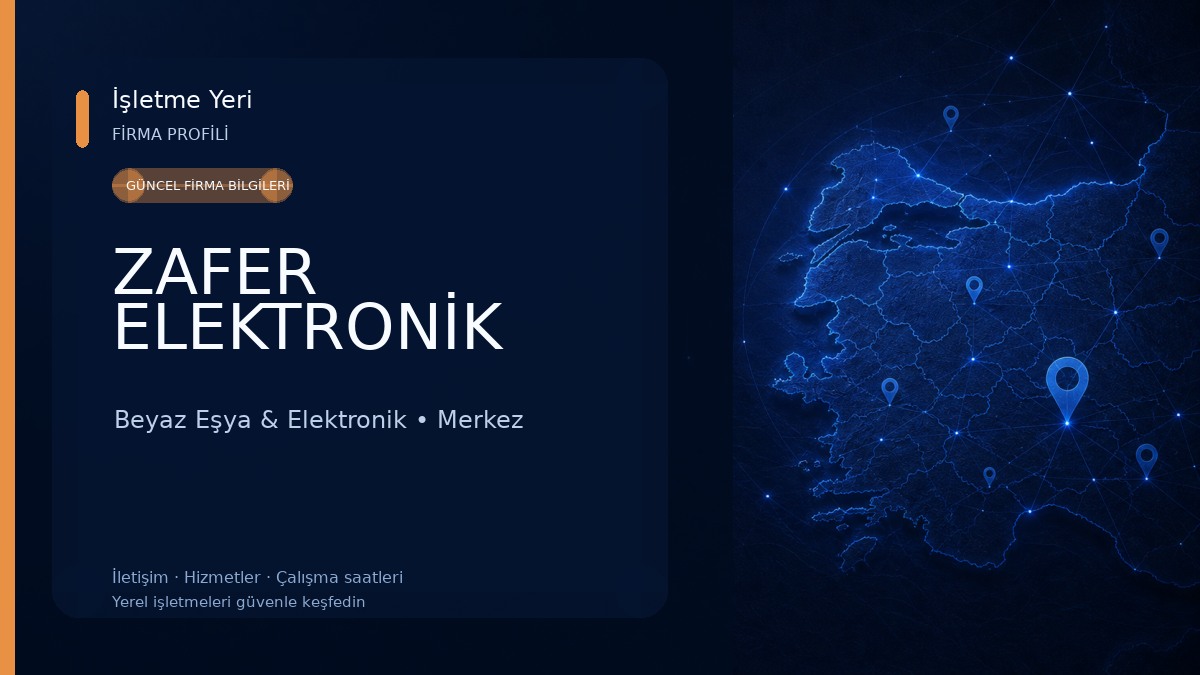 ZAFER ELEKTRONİK