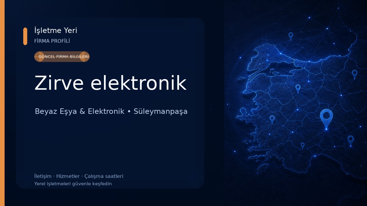 Zirve elektronik 