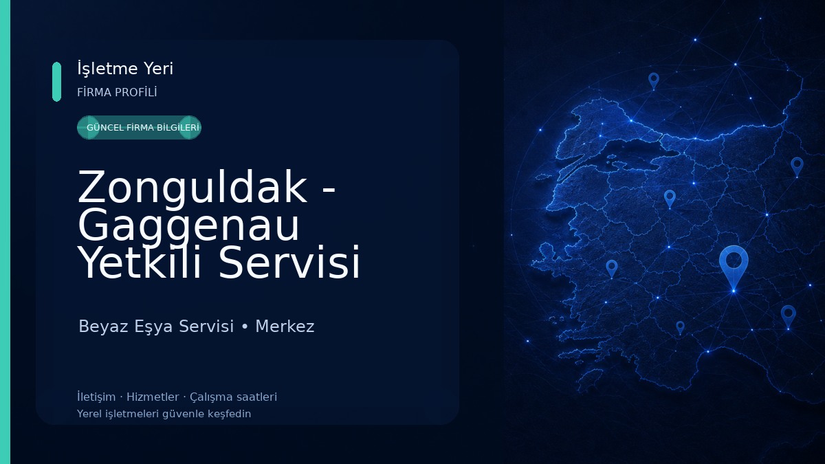 Zonguldak - Gaggenau Yetkili Servisi